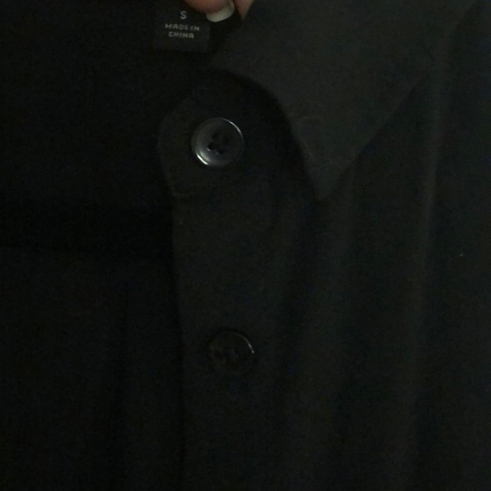 Black Silky Button Down - image 3